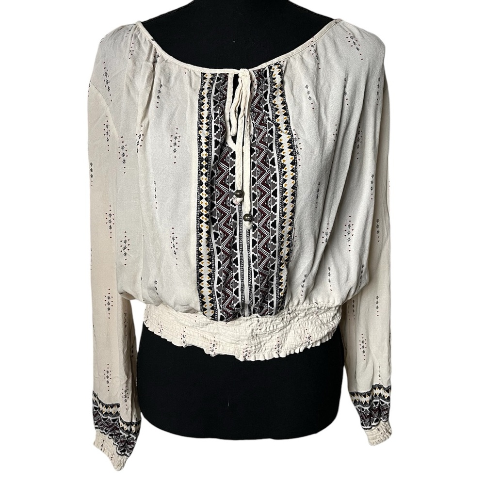 Divided Bohemian Blouse